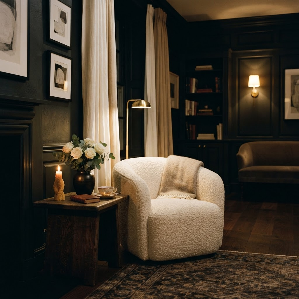 An intimate learning lounge